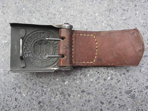 Heer belt and buckle 1941