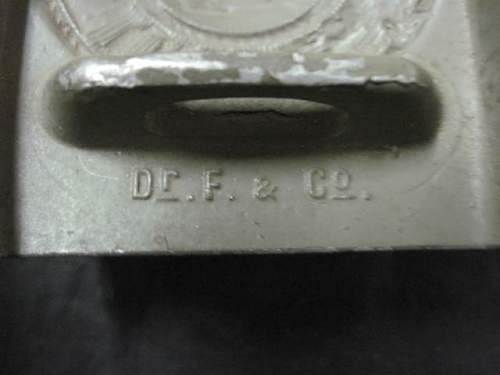 Heer Buckle trade for &quot;Minty, Early droop tail&quot; Luftwaffe Buckle