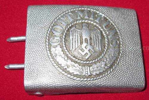 FLL Heer buckle - Friedrich Linden Lüdenscheid