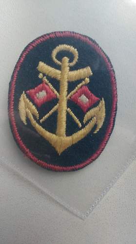 Kriegsmarine Signals Patch