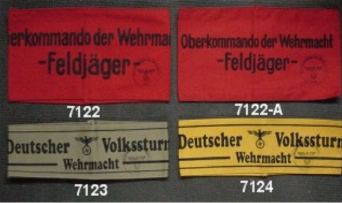 Volkssturm armband variant