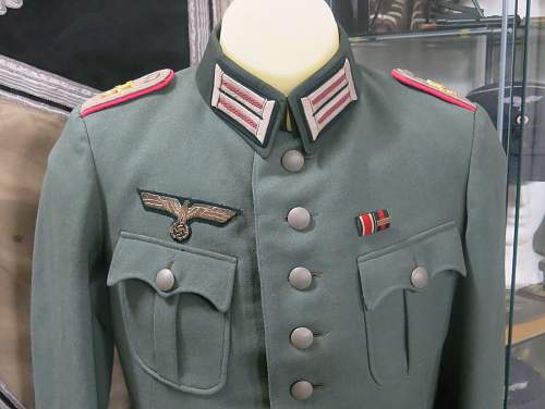 Panzer-Aufklärungs-Abteilung 9 Reichswehr style officer 4 pocket tunic