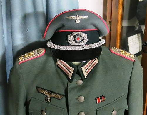 Panzer-Aufklärungs-Abteilung 9 Reichswehr style officer 4 pocket tunic