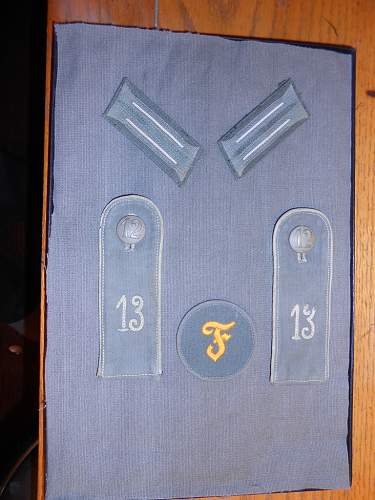 Evolution of the enlisted insignia worn on the feldbluse from 1932-1945