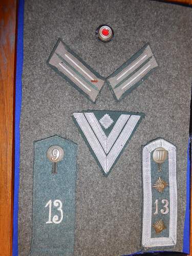 Evolution of the enlisted insignia worn on the feldbluse from 1932-1945