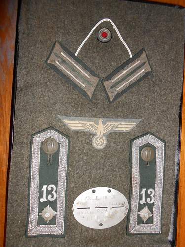 Evolution of the enlisted insignia worn on the feldbluse from 1932-1945