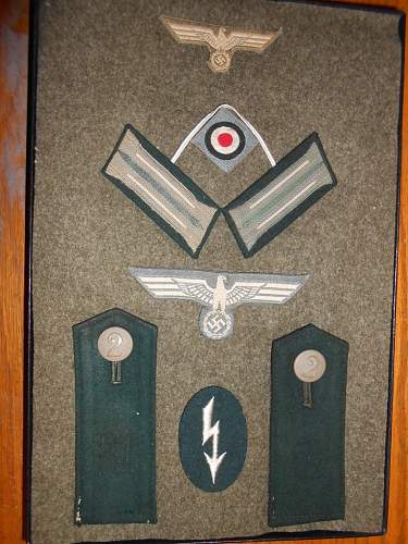 Evolution of the enlisted insignia worn on the feldbluse from 1932-1945