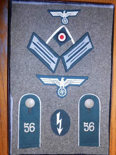 Evolution of the enlisted insignia worn on the feldbluse from 1932-1945
