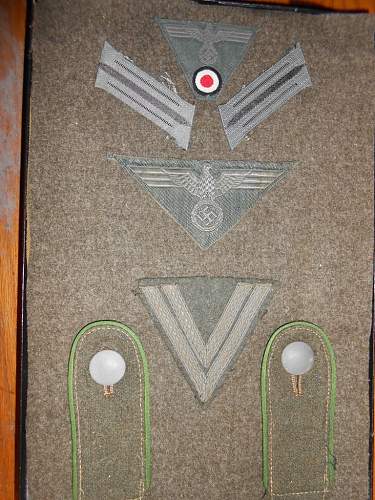 Evolution of the enlisted insignia worn on the feldbluse from 1932-1945