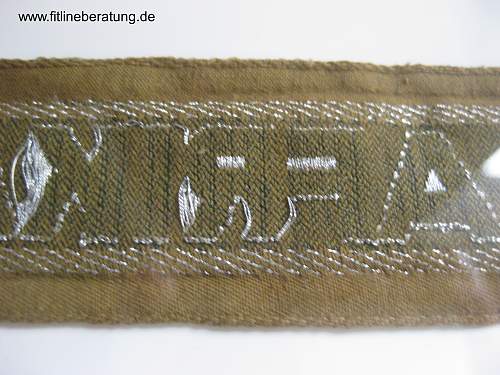 The Afrikakorps cuff title