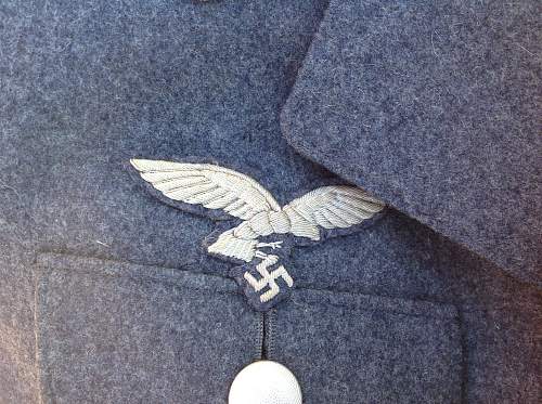 Luftwaffe Officers Tunic with Legion Condor cuff title