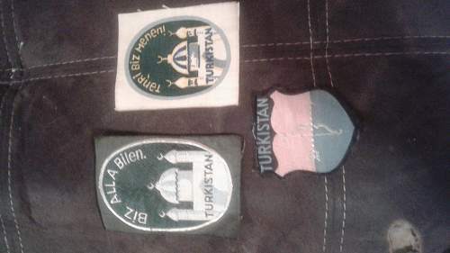 Turkistan patch collection