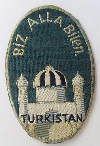 Turkistan patch collection