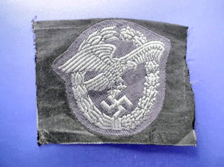 Luftwaffe cloth Observers badge