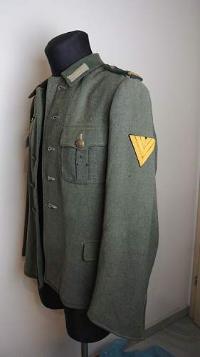 Coastal artillery uniform