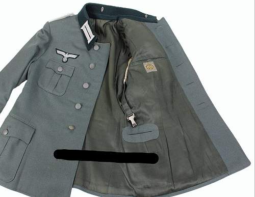 Heer Infantry oberleutnant tunic Opinions