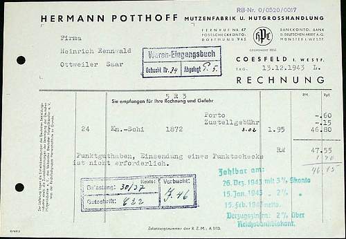 The Reichsbetriebsnummer RB numbering system.