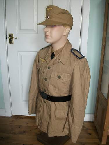 Tropical service blouse for a Kriegsmarine NCO - opinions welcome