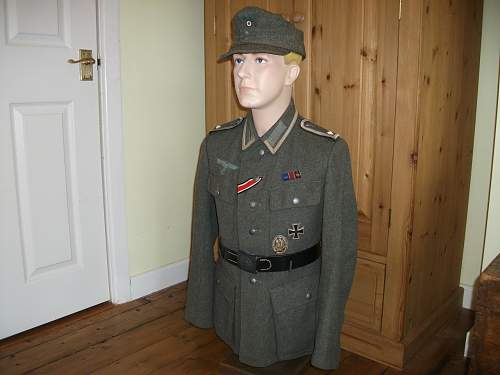 Heer M43 tunic - Pioneer Feldwebel