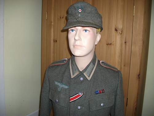 Heer M43 tunic - Pioneer Feldwebel