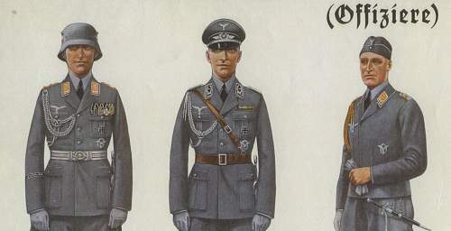 Luftwaffe tunics in period photos