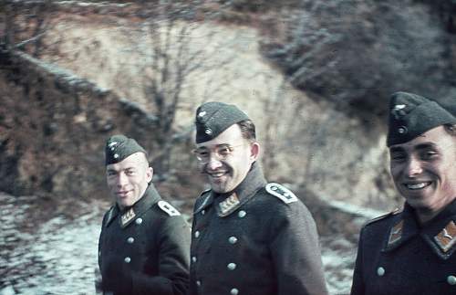 Luftwaffe tunics in period photos