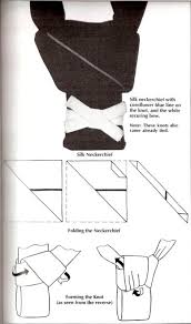 How to tie a Kriegsmarine silk neckerchief
