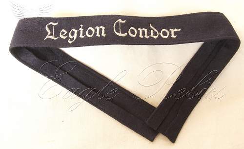 Ärmelband Legion Condor - Legion Condor Cuff Title.