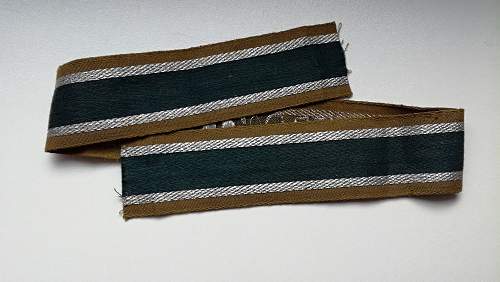 The Afrikakorps cuff title