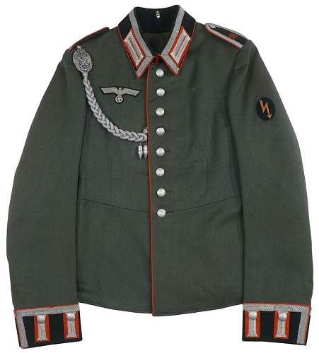 Heer Artillery NCO's Waffenrock tunic