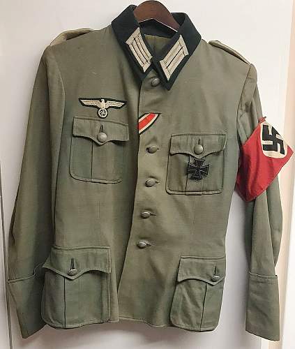 Opinions on this Reichswehr tunic...