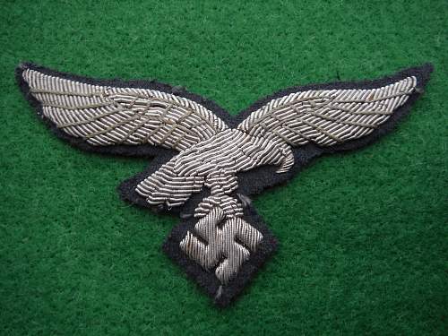 Luftwaffe officers Tunic eagle