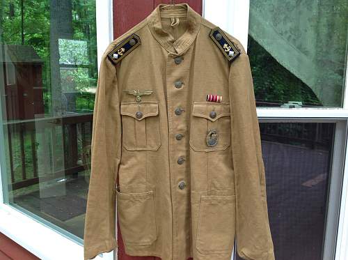 Kriegsmarine NCO Tropical Tunic