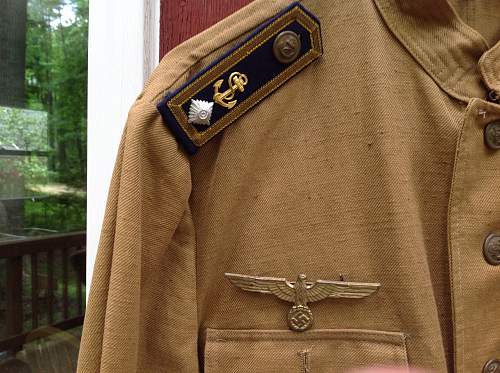 Kriegsmarine NCO Tropical Tunic