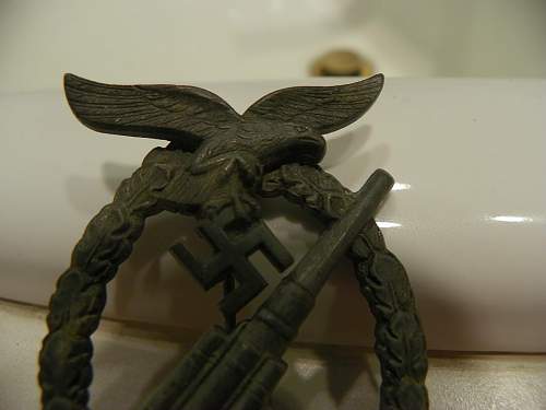 Luftwaffe FLAK badge: what do you think?