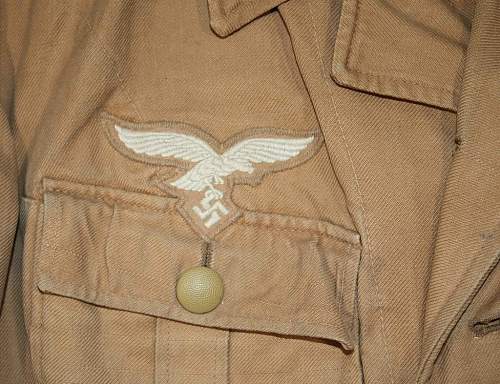 Luftwaffe Tropical Tunic