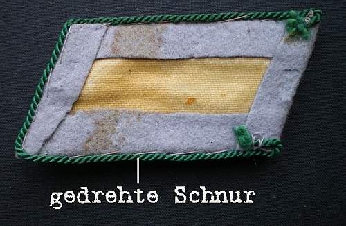 Collar patch terminology