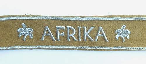 Armelband Afrika - Afrika cufftitle.