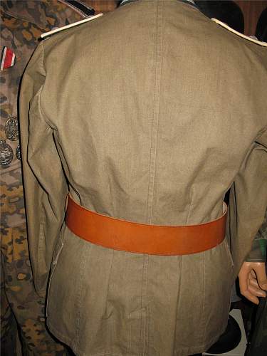 Uniform with Krim shield.