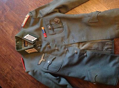 German officers tunic?