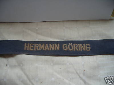 Hermann Goring Division cuff title