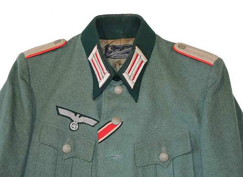 Heer Artillery Lieutenant's Uniform