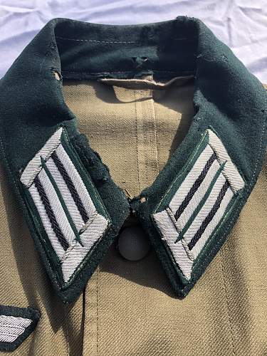 Heer Pioneer Leutnant's Summer Tunic