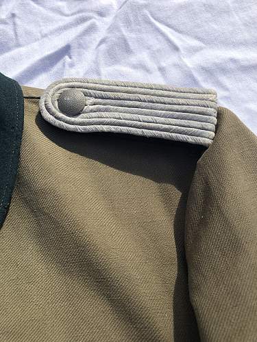 Heer Pioneer Leutnant's Summer Tunic