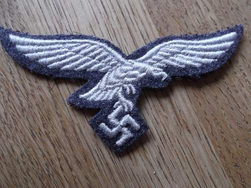 Luftwaffe ORs Embroided Breast Eagle