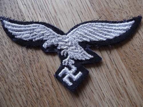 Luftwaffe ORs Embroided Breast Eagle