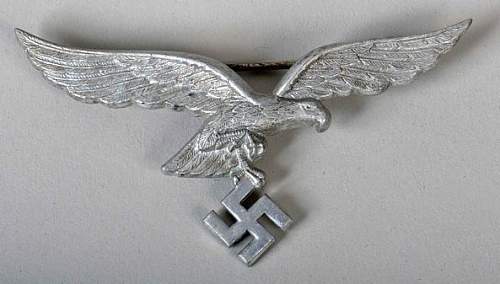 Luftwaffe visor cap eagle authentic or fake?