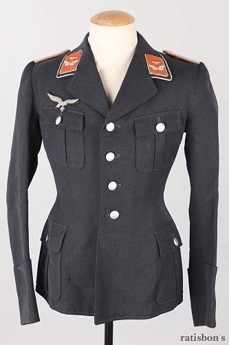 Two Luftwaffe Tunics for Review