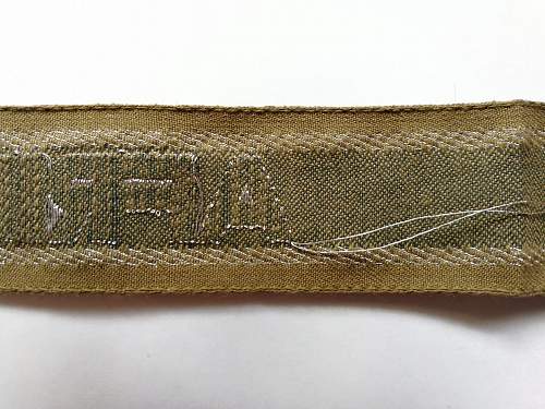 The Afrikakorps cuff title