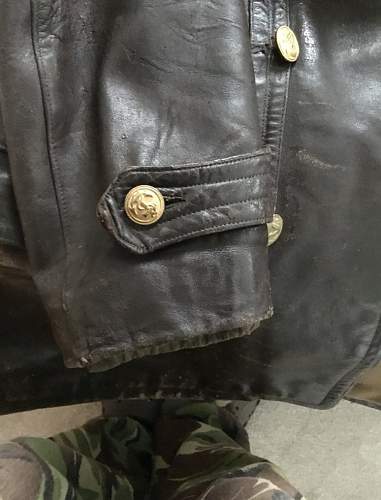 Kriegsmarine leather Jacket?!